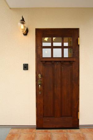 無垢玄関ドア